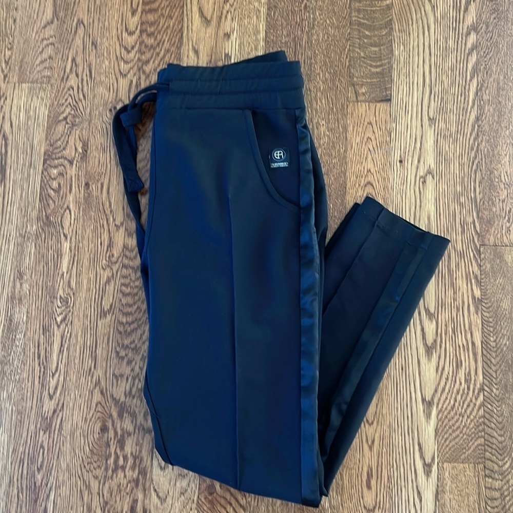 Elias Rumelis Women’s Black Loose Fit Pants Size Small